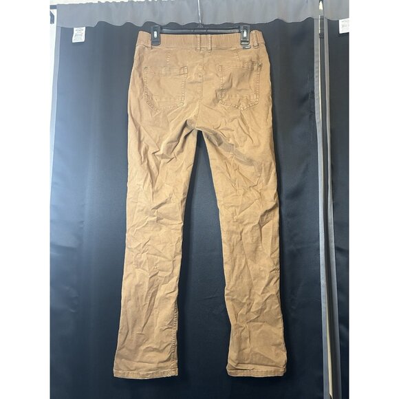 Toad and Co Women’s Size 8/29 Earthworks Straight Leg Pants (Brown Khaki) - Picture 4 of 5